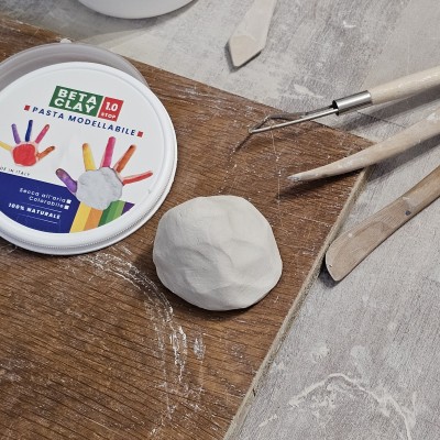 BetaClay: pasta modellabile autoindurente bianchissima