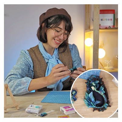 Video Corso Sirene Magiche: corso base/intermedio di modellazione con paste polimeriche
