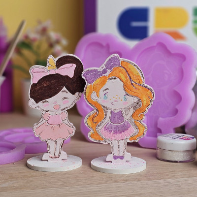 CréaBox Glitter & Candy: Un Voyage Créatif avec la Aqua Resin